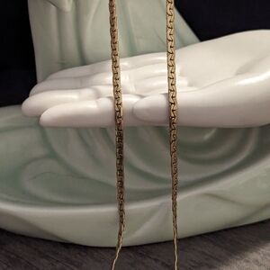 Yves Saint Laurent Vintage Gold Chain Signature